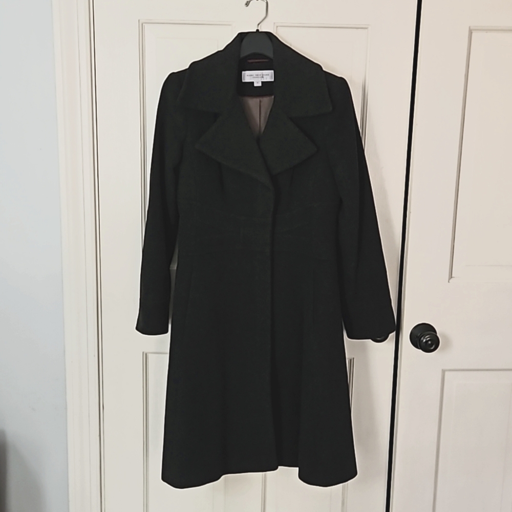 Marc New York Wool Charcoal Women's Peacoat